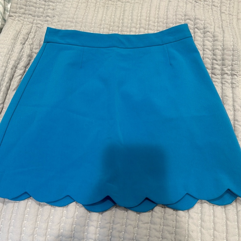 ASOS scalloped mini skirt